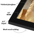 thumbnail image 6 of Americanflat 17x22 Picture Frame with Polished Plexiglass Wide Photo Frames Made Vertical Horizontal - Black, 6 of 8
