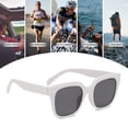 thumbnail image 5 of Gafas de sol tipo caja de tendencia a la moda, gafas de sol personalizadas para tiro callejero, hechas de PC y CA, 5 of 5