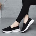 thumbnail image 4 of CAICJ98 Shoes for Women Women's Walking Shoes Slip On Sneakers with Memory Foam Arch Support,Black, 4 of 5