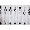 thumbnail image 2 of THY COLLECTIBLES Beautiful Home Decor Acrylic Beaded Curtain Door Screen Divider - Acrylic Black & White Circles, 2 of 2