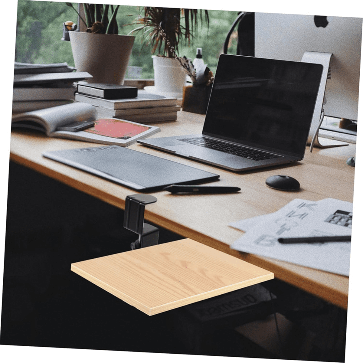 Keyboard Monitor Arm, Monitor Stand ,Sliding Drawer Tray, Monitor Mount Stands, Computer Laptop Arm