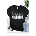 thumbnail image 3 of Hello Valentine Graphic Tee T-Shirt, 3 of 5