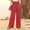 Red, variant on Jerdar Womens Wide Leg Pants Palazzo Casual Flowy Elastic Waist Pant Dressy Long Lounge with Pockets Summer Spring Outfits L