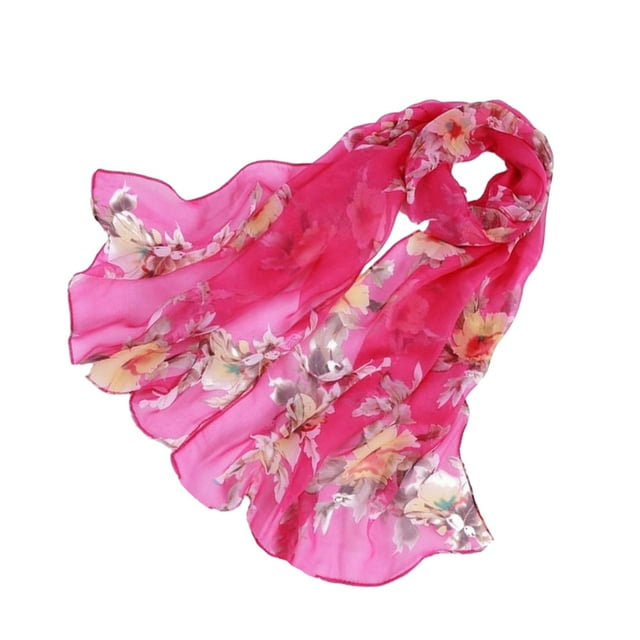 Wweixi Scarves Stylish And Convenient Addition To Outfit Fashionable And Stylish rose red 1Set