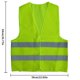 thumbnail image 2 of Chaleco reflectante de seguridad con tira reflectante para trabajadores conductores (ordinario), 2 of 4