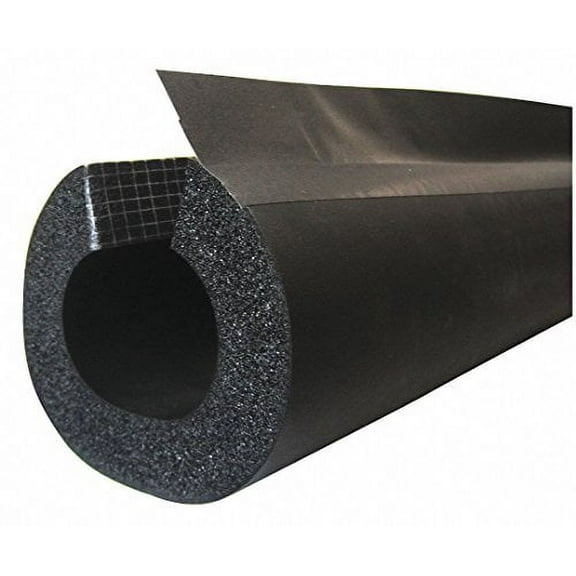 3-1/2" x 6 ft. Elastomeric Pipe Insulation, 1/2" Wall