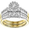 One Love 1 Carat T.W. Diamond 14kt Yellow Gold Bridal Set
