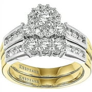 One Love 1 Carat T.W. Diamond 14kt Yellow Gold Bridal Set