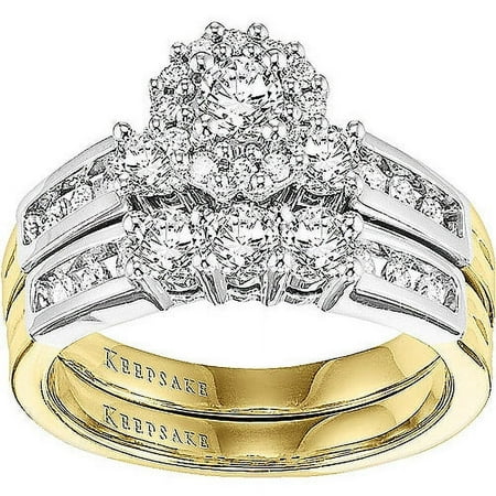One Love 1 Carat T.W. Diamond 14kt Yellow Gold Bridal Set