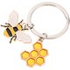 thumbnail image 2 of GOOHOCHY Lindo abeja abeja abeja llavero colgante colgante colgante de llave creativa colgante de bolsas, 2 of 8
