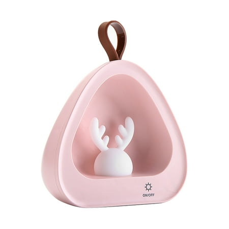 

Hloma Atmosphere Light Multi-purpose Decorative Touch Control Mini Cute Cartoon Beside Night Light for Bedroom