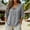 Black, variant on Green Boho Chic 3/4 Sleeve Blouse for Women Striped Tassel Tie Keyhole Cutout Design Relaxed Loose Fit Soft Cotton Casual Top,Size M