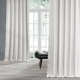 thumbnail image 2 of Prime White Dune Textured Hotel Blackout Cotton Curtain (1 Panel), Prime White, 50W X 84L, 2 of 6