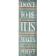 thumbnail image 2 of Grey, Jace 13x32 Gold Ornate Wood Framed with Double Matting Museum Art Print Titled - Perfect, 2 of 4