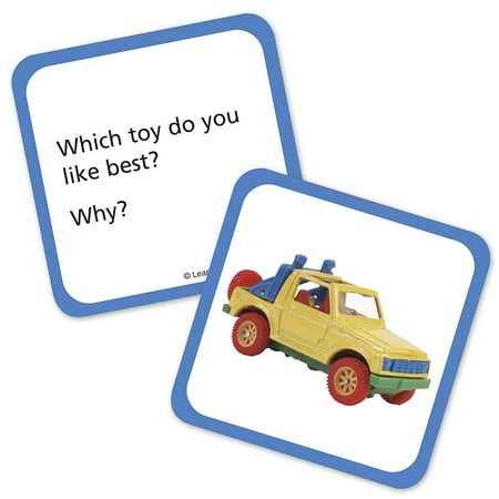 Learning Resources Speaker's Box, 86 Write and Wipe Cards, Ages 6+