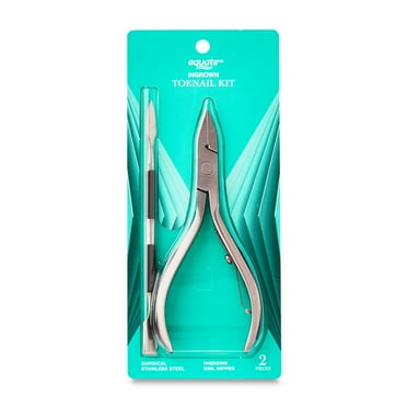 Equate Stainless Steel Ingrown Toenail Kit for Nail Care (2 Count)