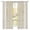 Oatmeal Flax, variant on Bohemia Sheer Curtains 63 Inches Long, Modern Minimalist Leaves Vertical Lines Linen Tan Light Filtering Window Curtains for Living Room, Rod Pocket Voile Sheer Curtain Drapes, 52"W x 63"L, 2 Panels