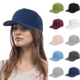 thumbnail image 4 of Minjewel Unisex Quick Drying Baseball Cap - 5-Panel Breathable Sports Hat for Men and Women, Lightweight Moisture-Wicking Cap for Outdoor Activities, Performance Vented Cap,White, 4 of 4