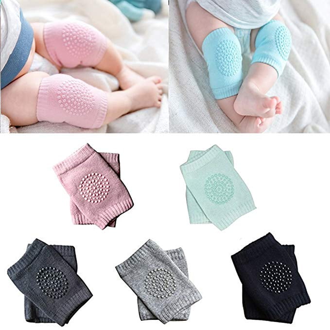 Kids Infant Toddler Baby Anti-slip Elbow Cushion Crawling Knee Pads Leg Warmers