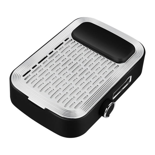Aspirador de uñas inalámbrico recargable de 80W con acumulador que regula la velocidad del colector de polvo de uñas de escritorio