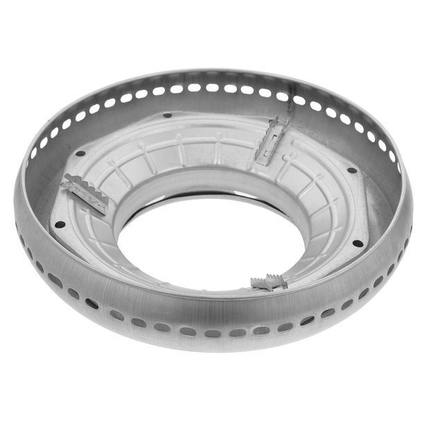 Anillo de protección contra el viento para estufa de gas, doble capa, soporte para el hogar, rejilla de hierro para wok, quemador de gas, horno de gas.