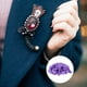 thumbnail image 3 of 100 Uds Pin Base goma en forma de corazón Pin de solapa insignia espalda suministros DIY, 3 of 7