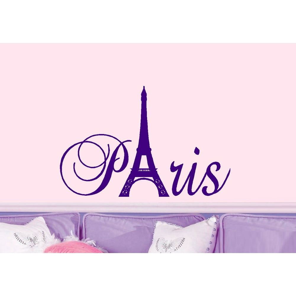 Decal PARIS WALL DECAL 13" X 20"