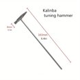 thumbnail image 1 of 8 Key Mini Kalimba High Quality Exquisite Finger Thumb Piano Marimba Musical Good Accessory Pendant Gift, 1 of 4