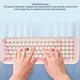 thumbnail image 3 of Combo Inalámbrico De Teclado Y Ratón, Colorido Teclado De Mácina De Escreto De Tamaña Entero Con Lindo Ratón ÓCTICO, Teclado Con 100 Teclas, Teclas Desmontable, 3 of 7
