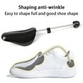 thumbnail image 3 of 1 Pairs Practical Plastic Shoe Trees Adjustable Length Shoe Trees Stretcher Boot Holder Organizers Shoe Stretcher men Transparent, 3 of 6