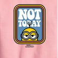 thumbnail image 2 of Despicable Me Minions - Not Today - Toddler & Youth Crewneck Fleece Sweatshirt, 2 of 4
