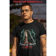 thumbnail image 3 of ShirtBANC Patrona De Mexico Mens Shirt Virgin Mary Rose Devotion Design Tee, 3 of 5