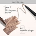 thumbnail image 3 of Set de lápiz esculpidor y gel para cejas Julep Brow 101 - Herramienta para cejas de doble punta con pincel y punta de precisión - Fórmula resistente al agua y de larga duración para unas cejas perfect, 3 of 9
