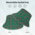 thumbnail image 2 of Bingfone Watermelon Bucket Hat for Men Women,Packable Reversible Printed Sun Hats,Fisherman Outdoor Travel Hiking Beach Caps, 2 of 7