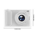 thumbnail image 3 of Oggfader Children's Holiday Gift High-definition Front And Rear Single Shot 4400w Mini 2.4 Inch Video Camera,White, 3 of 9