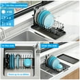 thumbnail image 2 of Escurridor de platos ANTOPY extensible para fregadero de 14-19", 2 of 6
