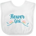 thumbnail image 3 of Inktastic Spring Wedding Flower Girl Banner Girls Baby Bib, 3 of 4
