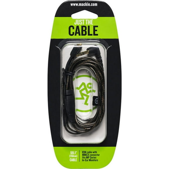 Mackie MP Series MMCX Cable Kit: 59.1" MMCX to 3.5mm TRS Cable