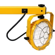 Signaworks LED Dock Bay Swivel Arm Light (50W, 5500LM), Brighten Trailers & Shipping Trailers, Industrial Aluminum Housing, 5ft Power Cord