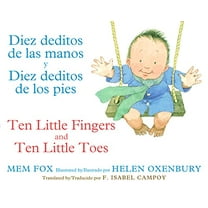 Pre-Owned Ten Little Fingers & Ten Little Toes/Diez Deditos de Las Manos Y Pies: Bilingual English-Spanish (Board book) 054787006X 9780547870069
