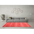 thumbnail image 3 of Ahgly Company Indoor Rectangle Abstract Red Modern Area Rugs, 2' x 3', 3 of 4