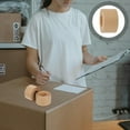 thumbnail image 2 of Worgeous 2pcs Reinforced Gummed Kraft Paper Tape Water Activated Brown Heavy Duty Packing Tape for Mailing Shipping Boxes, 2 of 6