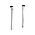 thumbnail image 4 of Kohler K-6839 Kathryn Octagonal Tapered Brass Table Legs - Nickel, 4 of 4