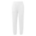 thumbnail image 5 of Uqiangy Sweatsuits Women 2 Piece Outfit Women's Sweatshirts Oversized Casual Loose Solid Soft Sweatshirts for Women 2 Piece Sets for Womenn 2025 Fall Trendy Long Sleeve White L, 5 of 7