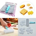 thumbnail image 2 of 37Pcs Fondant Cutter Pastry Baking Mold Confectionery Cake Decorating Tool Wheel, 2 of 11