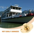 thumbnail image 3 of DEEPCRAFF Solid Brass Marine Drain Plug for Boats Threaded Garboard Hull Plug with Leakproof Design, 3 of 7