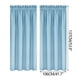thumbnail image 3 of Cortinas Aislantes Térmicas Xihbxyly Cortinas de Seda Negra Escandinavo, 3 of 3