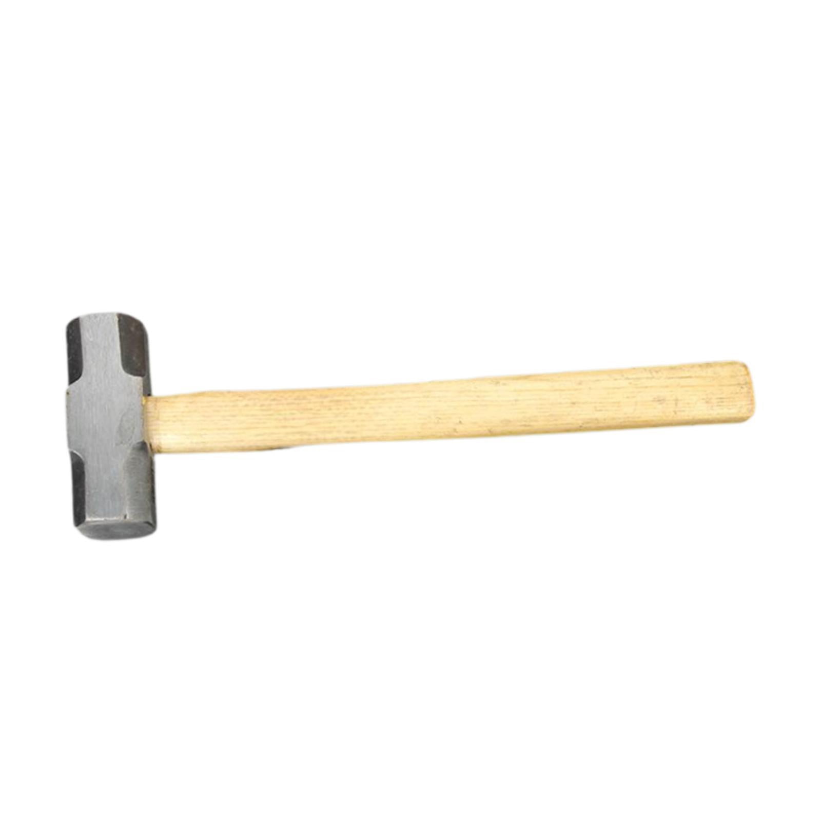 figatia Sledge Hammer Comfortable Home Renovation Tool for Cracking Stone Demolition Head Dia 4 cm