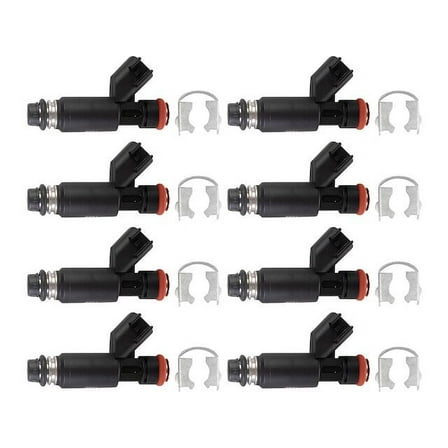 Fuel Injector Set 8 Piece - Compatible with 2002 - 2006 Chevy Suburban 1500 2003 2004 2005