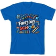 thumbnail image 3 of Happy First Day of School Adult Natural Crew Neck Short Sleeve Tee-XXL, 3 of 4